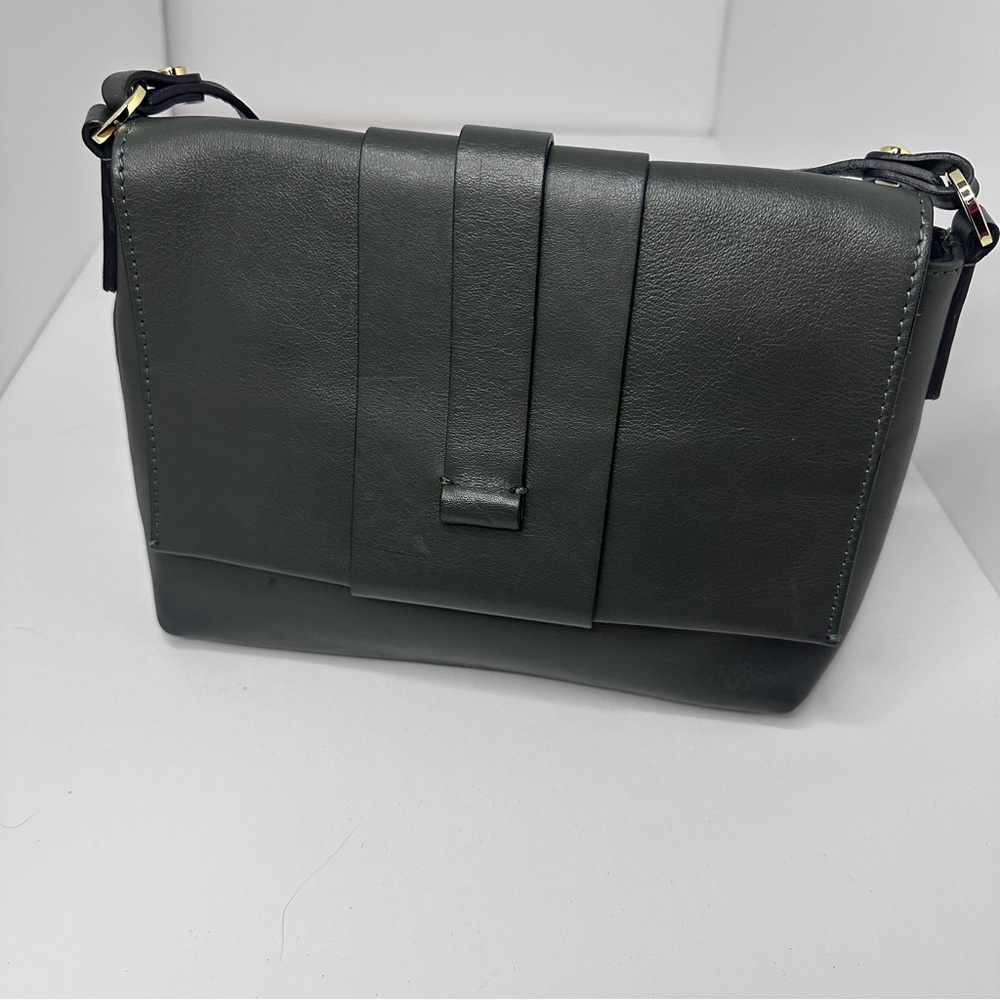 Gianni Chiarini Leather Crossbody/Shoulder Bag, Magnetic Flap Closure, Heritage